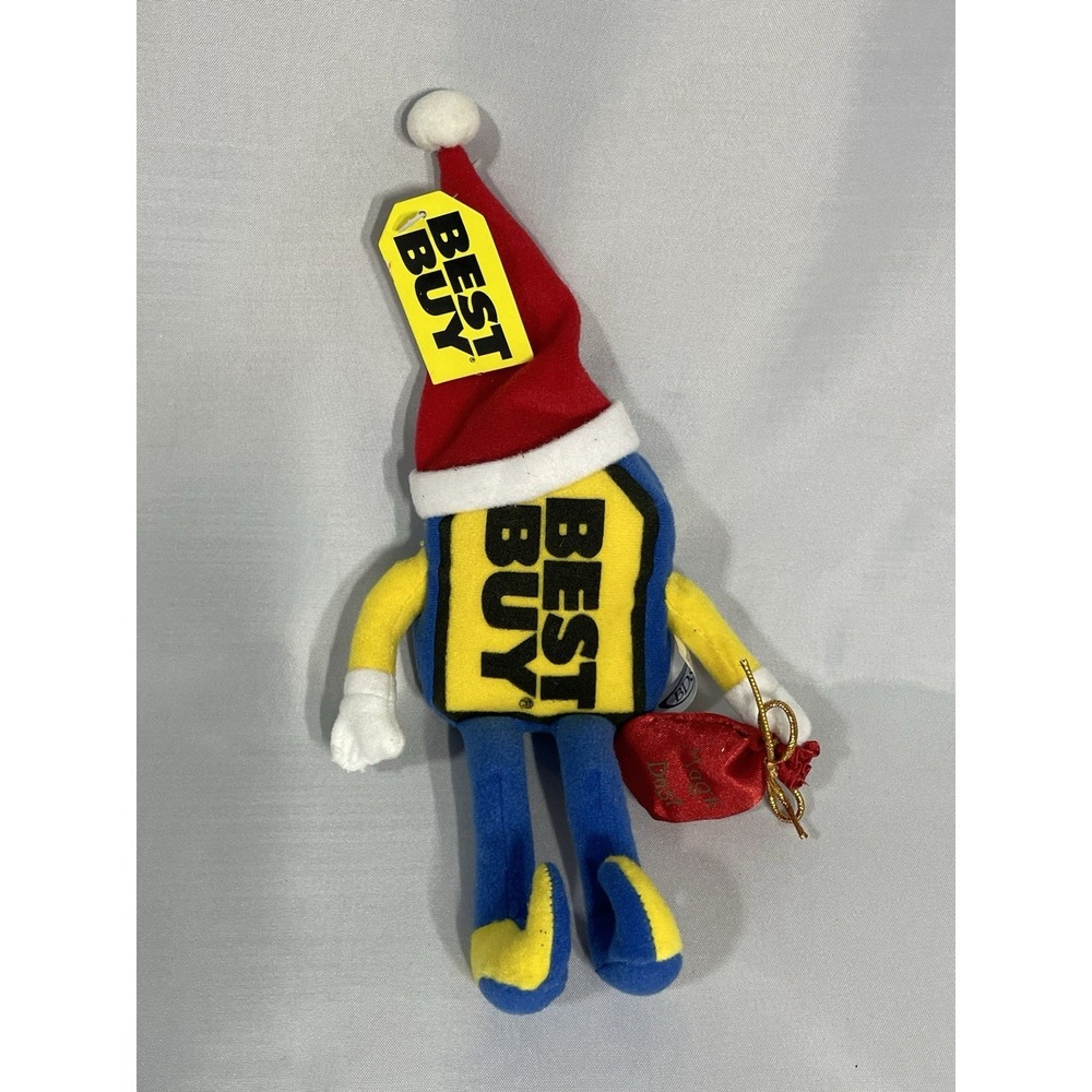 Vintage 1999 Best Buy Christmas 10 Inch Plush Holiday Magic-Preowned With Tags